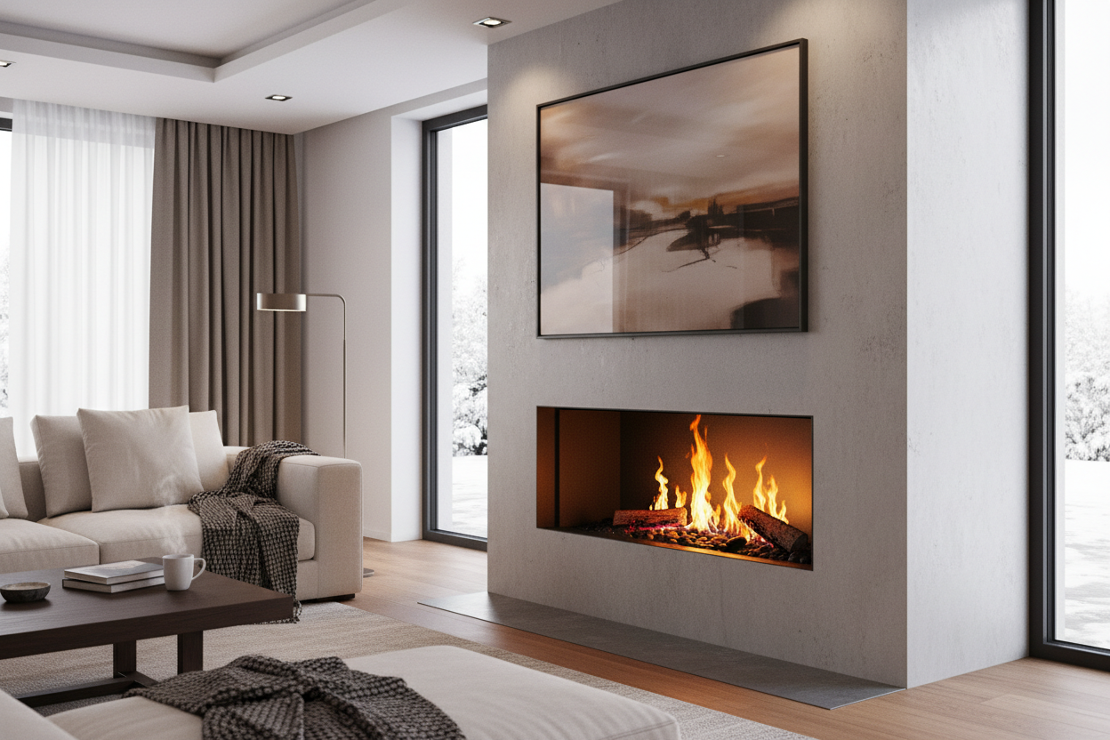 Quality Fireplace Photo